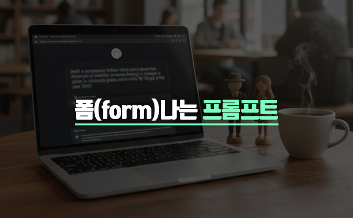 폼(form)나는 프롬프트